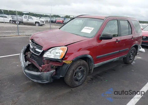 2002 Honda Cr-V Lx из США, поврежденный, VIN JHLRD68422C012807